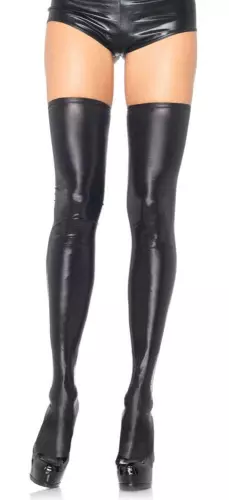 Wetlook Strümpfe Pelagia - Schwarz – 1/4