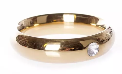 Cockring Round Gold – 1/2