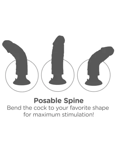 Vibrator King Cock 21 x 5 cm – 4/6