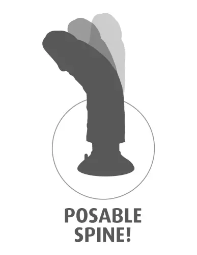 Vibrator King Cock 21 x 5 cm – 5/6
