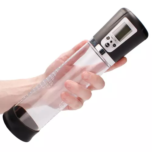 Automatische Penispumpe mit LCD-Display 20 x 6 cm – 3/14