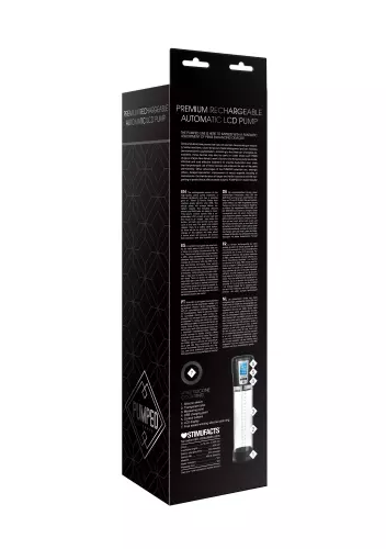 Automatische Penispumpe mit LCD-Display 20 x 6 cm – 12/14