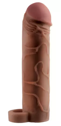 Penishülle Perfect Extension 18 x 4.5cm braun – 1/10