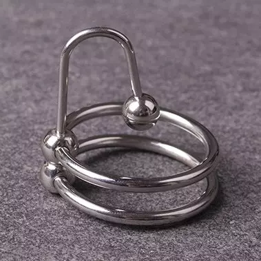 Sperm Stopper Doppelring 2,5cm - Durchmesser 8mm – 3/13