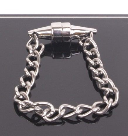 Magnetische Nippelklemme mit Kette