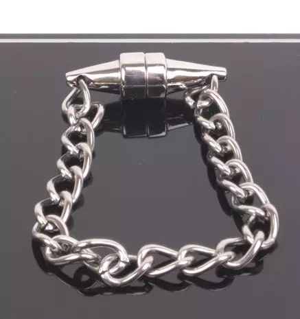 Magnetische Brustwarzen-Zange mit Kette – 1/10