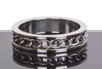 Cockring LINK INLAY Glänzend – 1/3