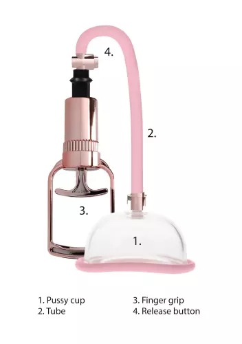 Vulva-Pumpe - Rosé Gold – 6/10