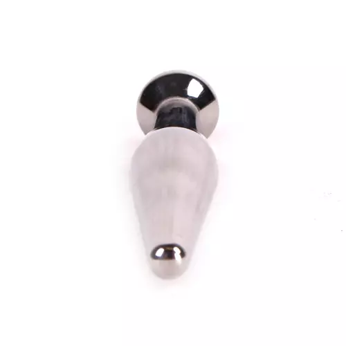 Penishörnchen mit Schmuckstein SMOOTH Rot 11mm – 4/8