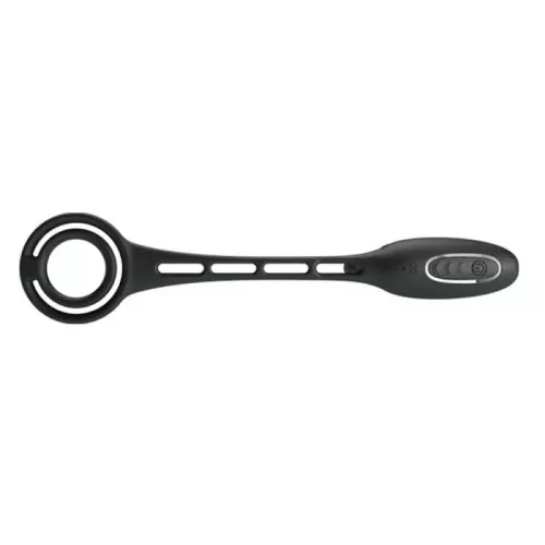 Vibrirender Plug mit Ringen VIBRA PENIS 8 x 2.4 cm – 6/10