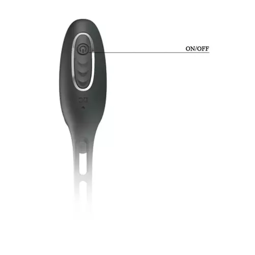 Vibrirender Plug mit Ringen VIBRA PENIS 8 x 2.4 cm – 9/10