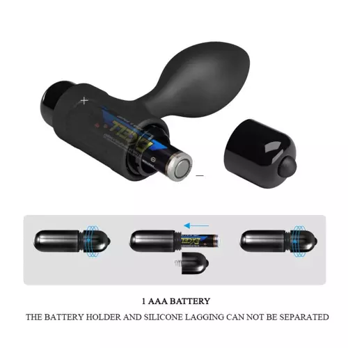 Vibrierender Plug VIBRA 6.5 x 2.7 cm – 7/8