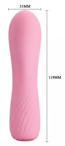 Vibrator Alice Curve 12 x 3 cm Rosa – 5/8