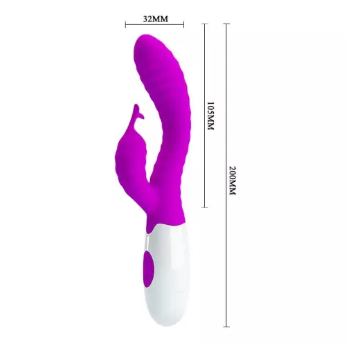 Vibrator Hyman Pretty Love 20 x 3cm Violett – 3/7