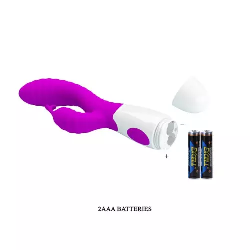 Vibrator Hyman Pretty Love 20 x 3cm Violett – 4/7