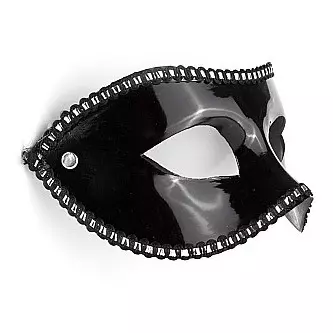 Maske Venice Schwarz – 3/4