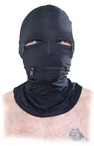 Maske mit Reißverschluss – 1/4