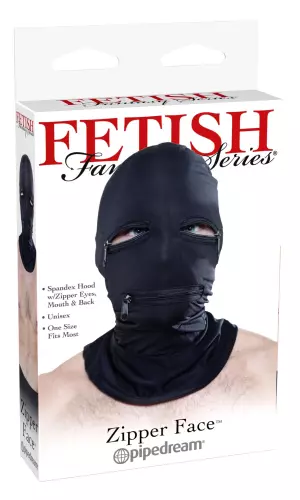 Maske mit Reißverschluss – 2/4