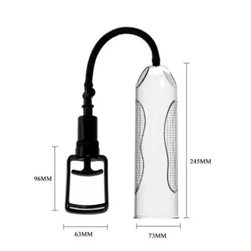 Vibrierende Penispumpe Alexander 24 x 6cm – 8/10