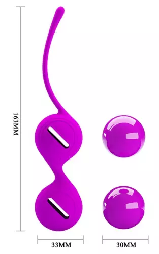 Kegel-Kugeln Tighten Up I Violett – 7/9