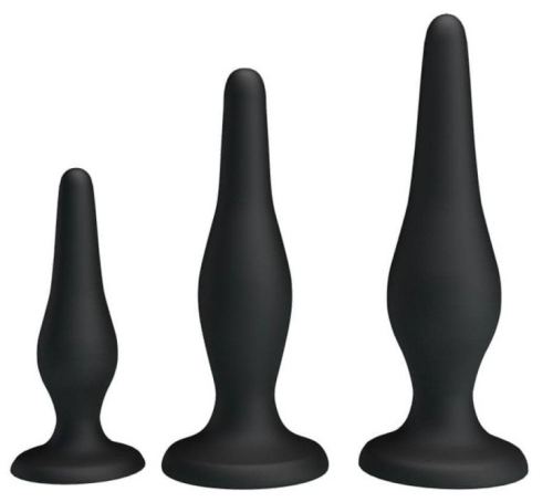 Set of 3 Silicone Plugs Beginner