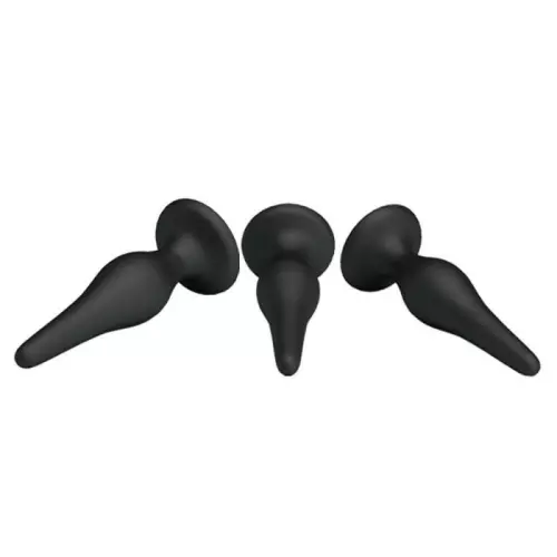 Set of 3 Silicone Plugs Beginner – 7/9