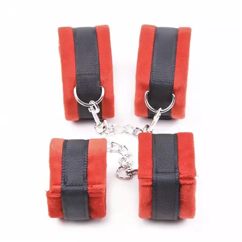 Bondage-Set 5-teilig Rot – 3/8