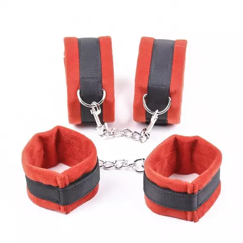 Bondage-Set 5-teilig Rot – 4/8