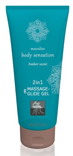 Lubricant and Massage Gel Amber 200mL