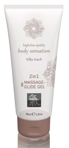 Lubricant and Massage Gel Silky Touch 200mL