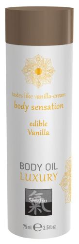 Edible Massage Oil - VANILLA 75ml