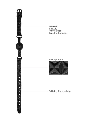 Knebel Luxus Kugel Schwarz – 5/14