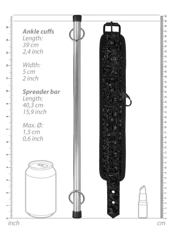 Fessel-Spreizer Luxus 40cm – 5/18