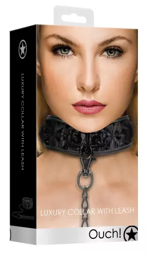 Halsband und Leine Luxury Schwarz – 2/14