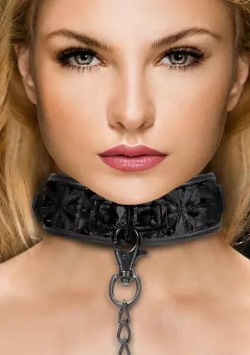 Halsband und Leine Luxury Schwarz – 5/14