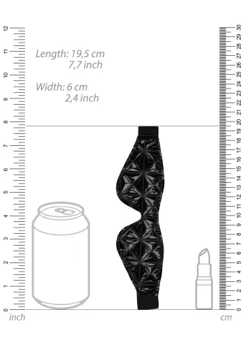 Maske Luxus Schwarz – 5/13