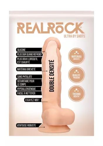 RealRock Silicone Dildo 14.5 x 3.7 cm – 10/23