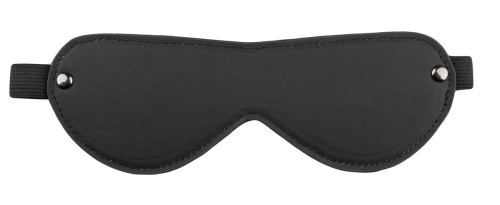 Satin Augenmaske Blindfold schwarz