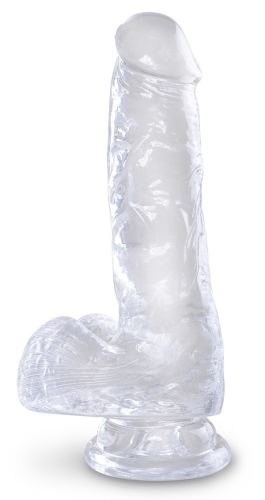 Transparenter king Cock Dildo 13.5 x 3.5cm