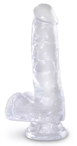King Cock Transparent Dildo 13.5 x 3.5cm – 1/7