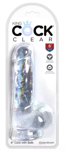 King Cock Transparent Dildo 13.5 x 3.5cm – 2/7