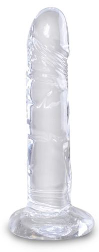 Transparenter King Cock Dildo 16 x 3.7cm