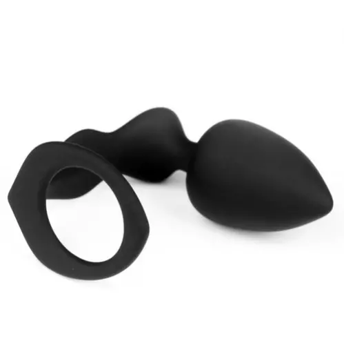 Plug und Cockring Silikon 8cm – 3/19