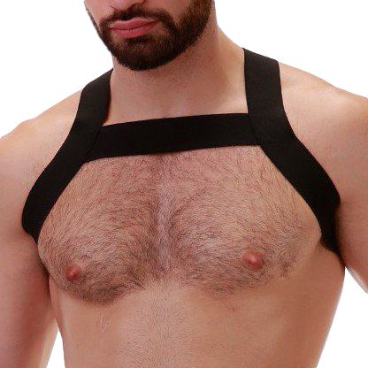 Elastic Harness Matt Black