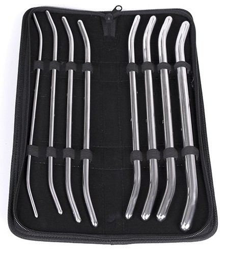 Pack mit 8 Harnröhrenstäben 29cm - 4,5 bis 14,5mm