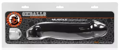 Penismanschette Muscle Oxballs 24 x 5 cm Schwarz – 2/11