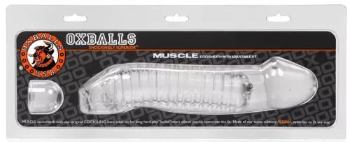 Penismanschette Muscle Oxballs 24 x 5 cm transparent – 2/11
