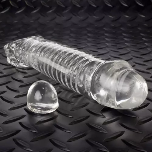 Penismanschette Muscle Oxballs 24 x 5 cm transparent – 5/11