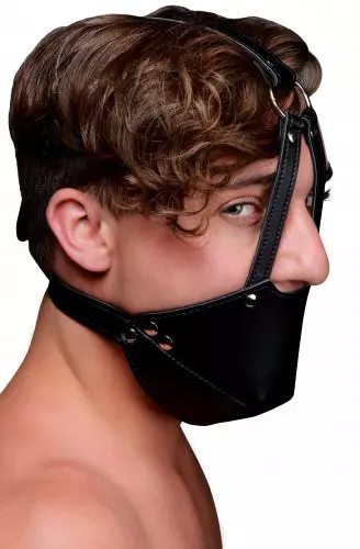 Mundmaske mit abnehmbarem Kugelknebel – 3/8
