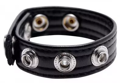 Cockring 4 Druckverschlüsse SPEED Schwarz – 1/7
